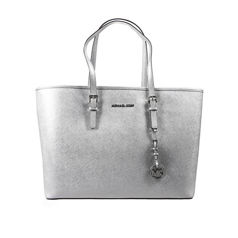 30 fossey silver michael kors purse|Michael Kors totes for women.